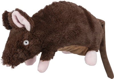 Trixie be eco hondenspeelgoed rat pluche | 26 cm 2 st