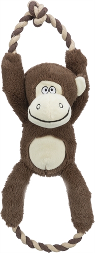 Trixie hondenspeelgoed aap pluche touw | 40 cm - 2 stuks