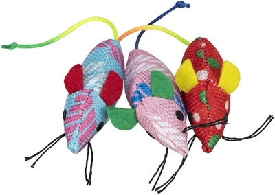 Trixie kattenspeelgoed muis met catnip | 7 cm, 70 st