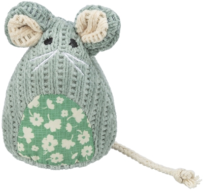 Trixie kattenspeelgoed muis stof 11 cm | 4 st catnip