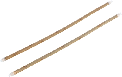 Trixie set zitstokken schorshout | 45 cm 1-1,2 cm 2x4 st