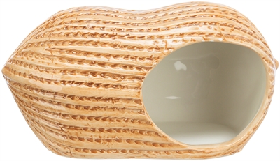 Trixie keramiekhuis pinda 17x8x8 cm | 4 stuks voor hamsters/muizen