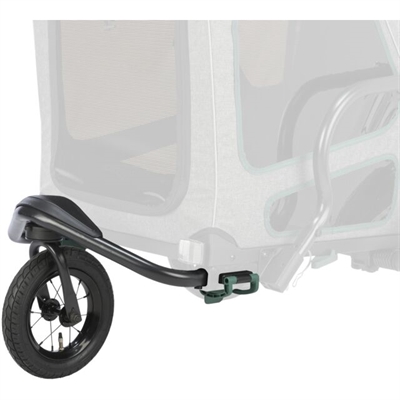 Trixie joggingkit voor fietskar 12804 | grijs / salie