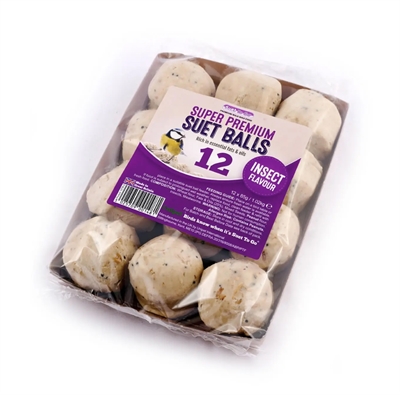 Suet to go premium vetballen met insecten | 12x85 gr