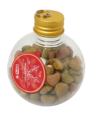Croci xmas kerstbal kat met snoepjes