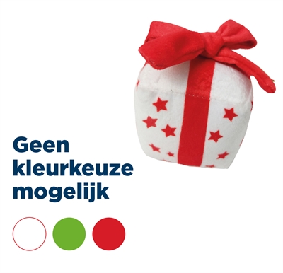 Croci kerstcadeau pluche assorti