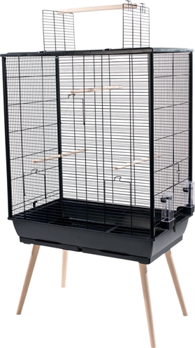 Zolux vogelkooi neo jili xl zwart | 81x48x132 cm