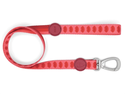 Morso hondenriem gerecycled | lipstick roze 120x1,5 cm 6-20 kg