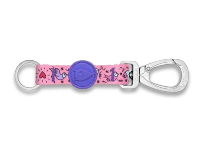 Morso sleutelhanger key cord | gerecycled sweet tweet roze m