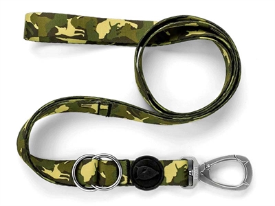 Morso hondenriem verstelbaar | gerecycled bruin 65-200x2,5 cm