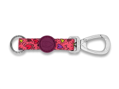 Morso sleutelhanger morso key cord | gerecycled roze