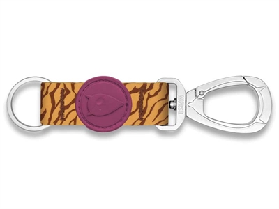 Morso sleutelhanger key cord | gerecycled jungle drum oranje l