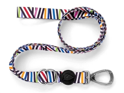Morso hondenriem verstelbaar | gerecycled spaghetti 75-230x1,5 cm