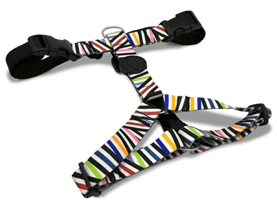 Morso hondentuig h-tuig gerecycled spaghetti | 70-100x2,5 cm