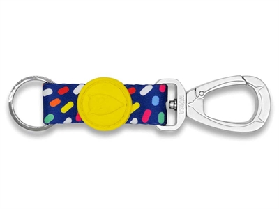 Morso key cord sleutelhanger | gerecycled color invaders paars l