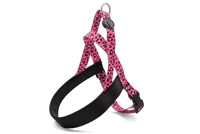 Morso norwegian hondentuig | gerecycled bubble leo roze 39-48x35 cm
