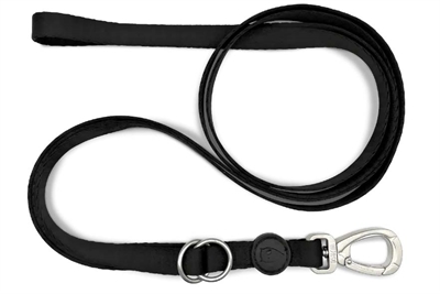 Morso hondenriem verstelbaar | gerecycled pureness zwart 65-200 cm