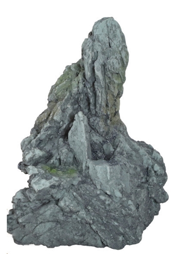 Zolux ornament idro kit black stone | 21x12x15,5 cm