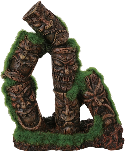 Zolux ornament totem drievoudige zuil | 13,5x5,5x10,5 cm