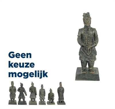 Zolux ornament standbeeld mix assorti | 8x3x2,5 cm