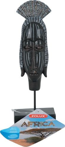 Zolux ornament afrika dame mask | 18x6x4 cm