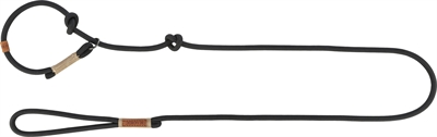 Trixie hondenriem be nordic retriever | zwart/zand 170x1,3 cm