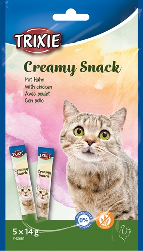 Trixie creamy snack kip | 5x14 gr 6 st