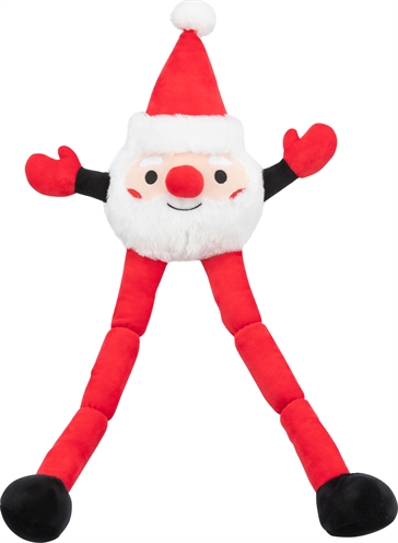 Trixie xmas kerstman met lange benen pluche