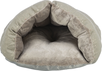 Trixie kattenmand iglo luciano rond beige / goud
