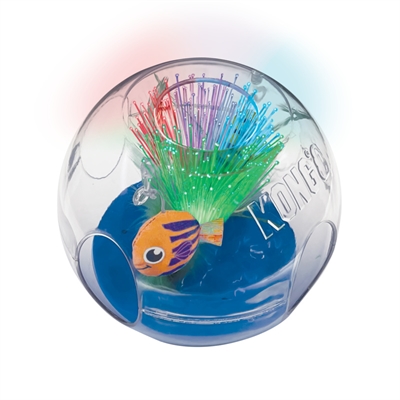 Kong bat-a-bout aquarium met catnip | 14x15x15 cm