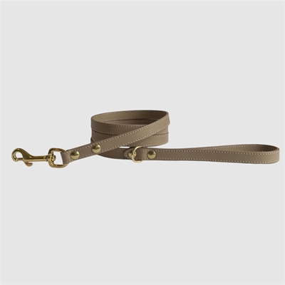 Sazzz hondenriem passion classic | taupe 147x1,5 cm