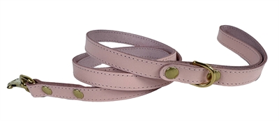 Sazzz hondenriem passion classic | lichtroze 147x1,5 cm