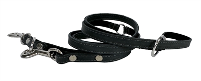 Sazzz hondenriem fearless vintage | antraciet 113/156/181x1,5 cm
