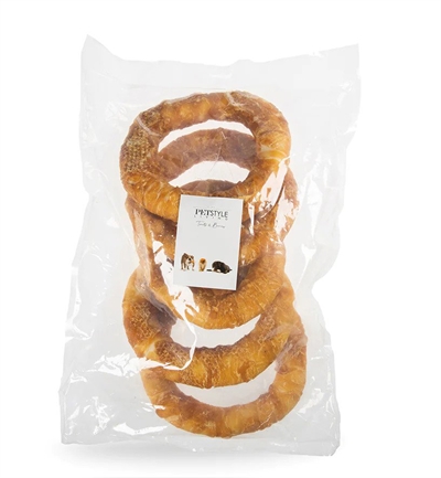 Petstyle living ring gepoft met kip | 19 cm 5 stuks