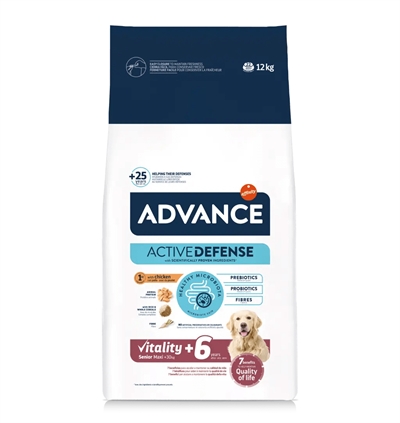 Advance maxi senior | 12 kg hondenvoer voor senior honden