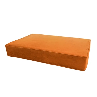Madison friends orthopedisch memory velvet hondenkussen oranje