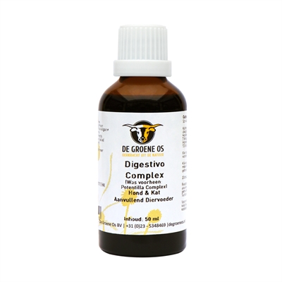 De groene os digestivo complex hond/kat | 50 ml