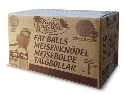De vries mezenbollen met net | 100 stuk
