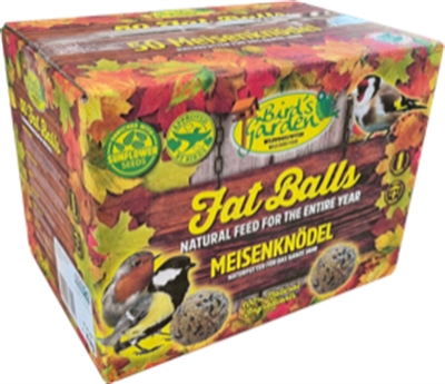 De vries mezenbollen zonder net