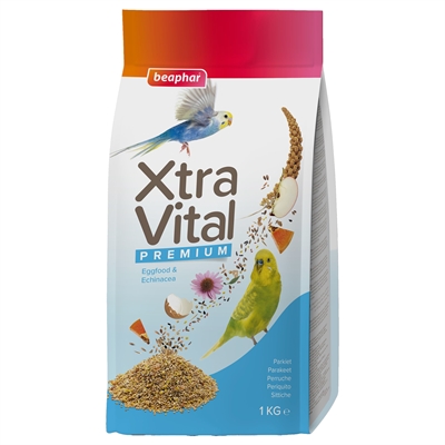 Beaphar xtravital parkiet | 1 kg voeding voor parkieten