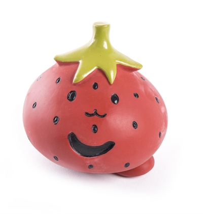Martin hondenspeelgoed aardbei latex | 8x8x7,5 cm