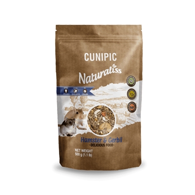 Cunipic naturaliss hamster & gerbil | 500 gr