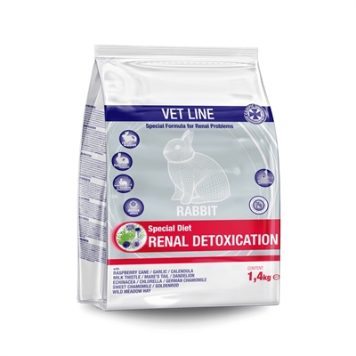 Cunipic vetline konijn renal detox 1,40 kg | nierondersteuning