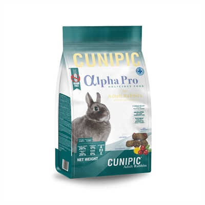 Cunipic alpha pro adult konijn | 500 gr voeding voor konijnen