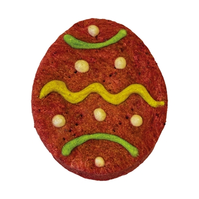 Hov-hov dog bakery easter cookie egg red