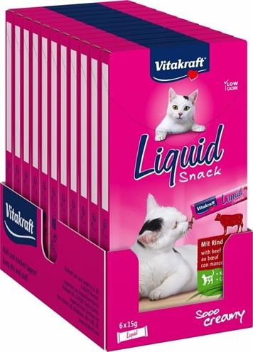 Vitakraft vitakraft cat liquid snack rund | 11x6 st