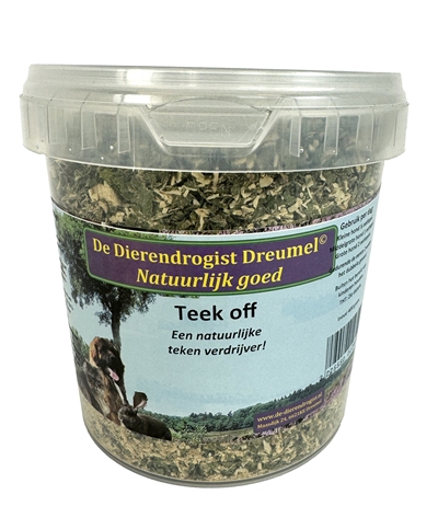 Dierendrogist teek off | 400 gr