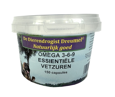 Dierendrogist omega 3-6-9 vetzuur capsules | 150 st