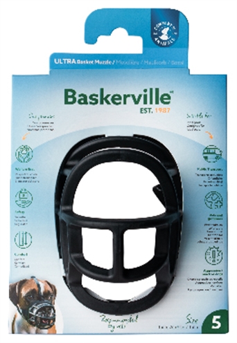 Baskerville muilkorf ultra muzzle nr 5 | baskerville