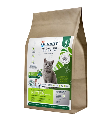 Henart meelworm insect kat kitten 1,5 kg | met eierschaalmembraan